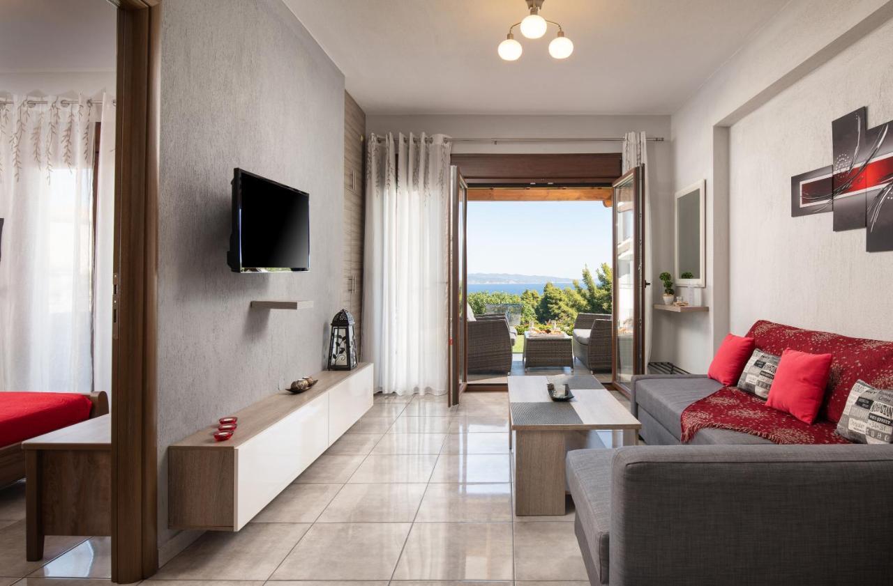 Xalonia Seaview Apartman Ájosz Nikólaosz Kültér fotó